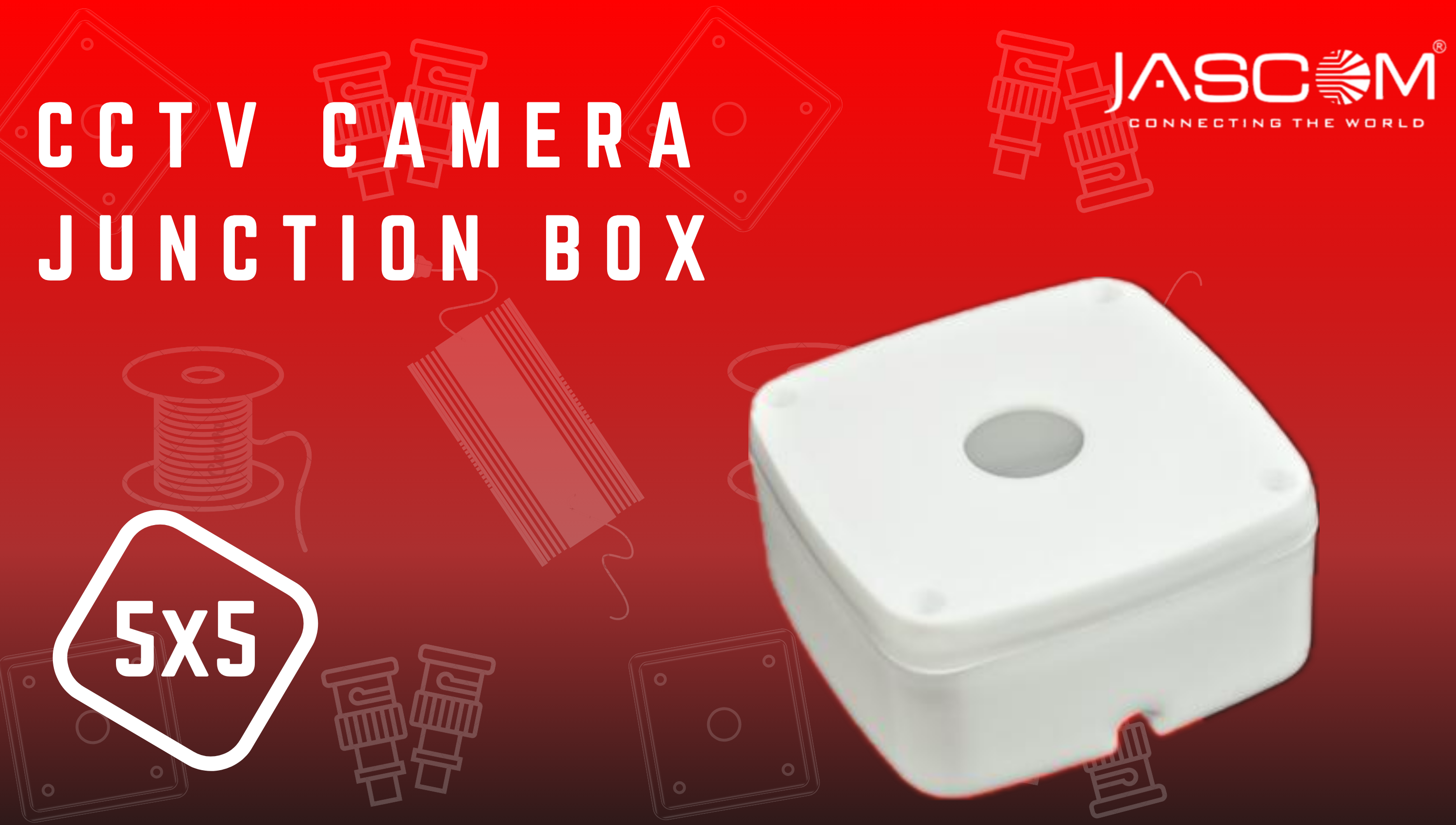 JASCOM CCTV Camera Junction Box